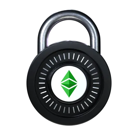 Ethereum Classic  3D Icon