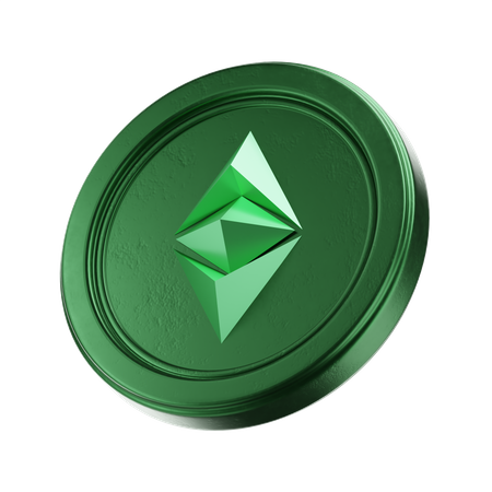 Ethereum Classic  3D Icon