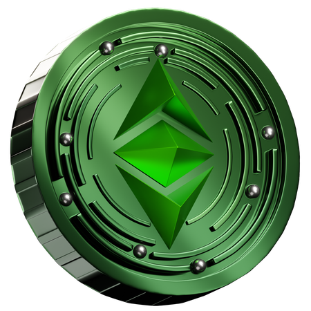 Ethereum classique  3D Icon