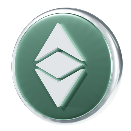 Ethereum classique  3D Icon
