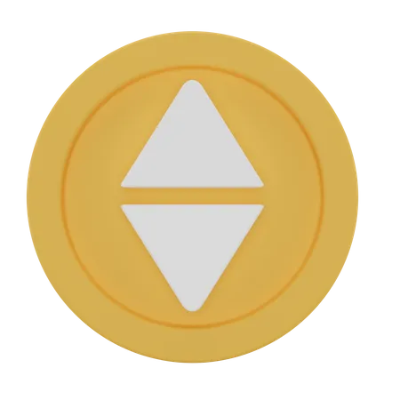 Ethereum Coin  3D Icon