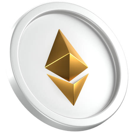 Ethereum Coin  3D Icon