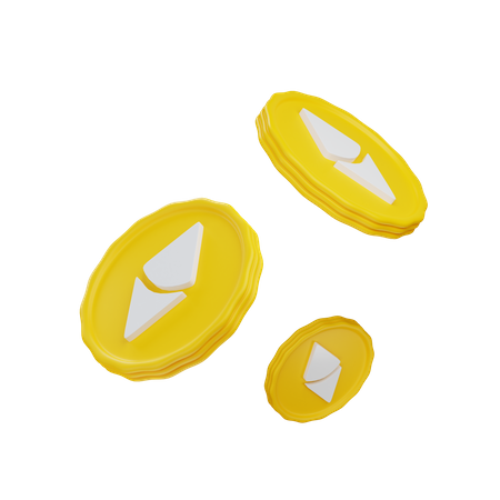 Ethereum Coin  3D Icon