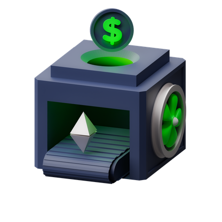 Conversa ethereum  3D Icon