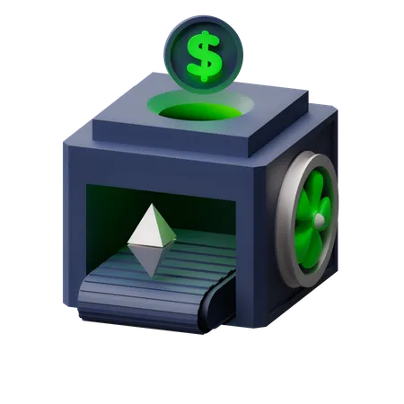 Conversa ethereum  3D Icon