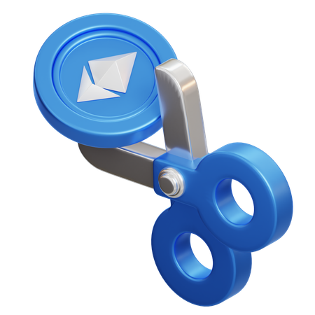 Ethereum Cut  3D Icon