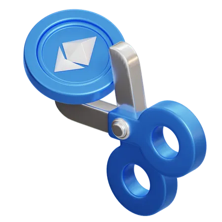 Ethereum Cut  3D Icon