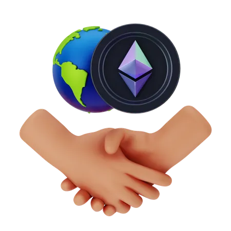Ethereum Deal  3D Icon