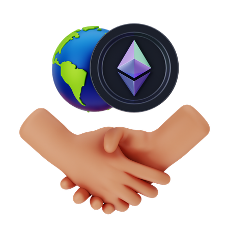 Ethereum Deal  3D Icon