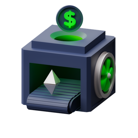 Ethereum-Konversation  3D Icon