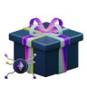 3d ethereum gift box emoji