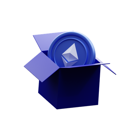 Ethereum Giveaway  3D Icon