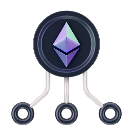 Ethereum Growth  3D Icon