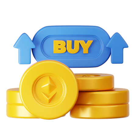 Ethereum kaufen  3D Icon
