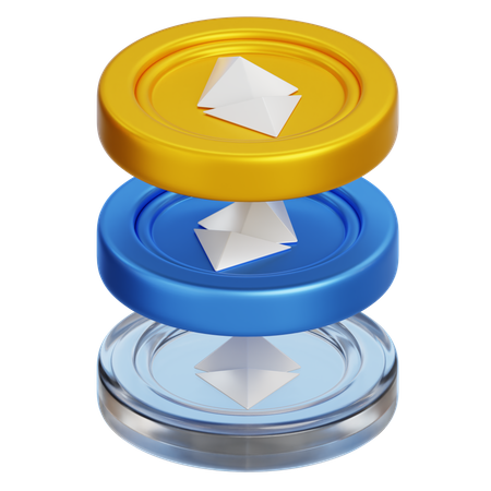 Ethereum Layers  3D Icon
