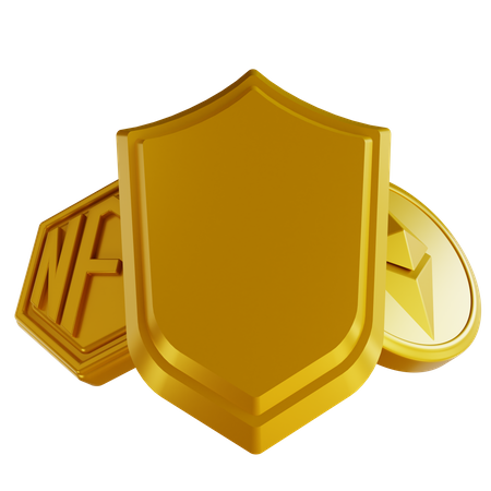 Ethereum Nft Security 3D Icon