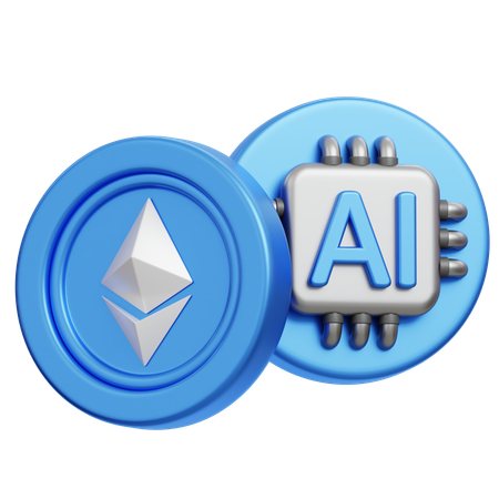 Ethereum Processor  3D Icon