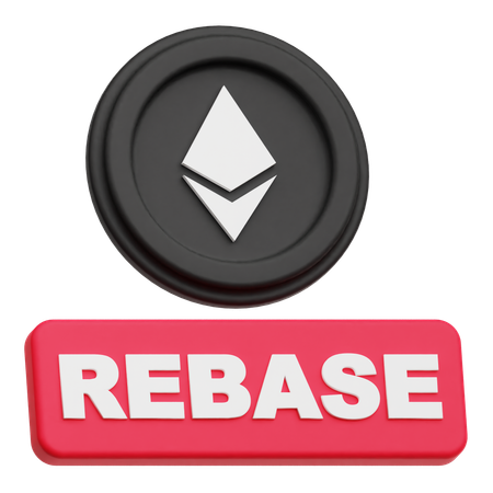 Ethereum Rebase  3D Icon