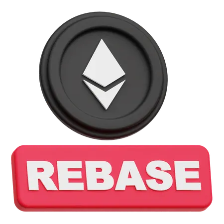 Ethereum Rebase  3D Icon