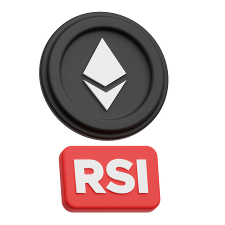 Ethereum rsi  3D Icon
