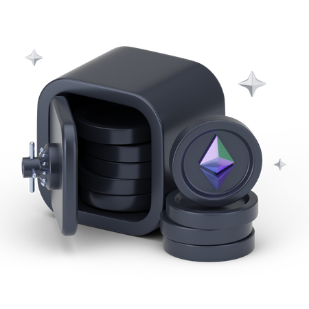 Ethereum Safe  3D Icon