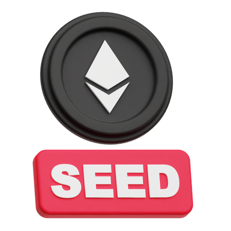 Ethereum Seed  3D Icon