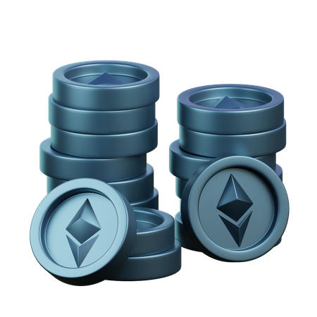 Ethereum Stack  3D Icon