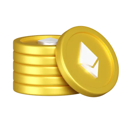 Ethereum Stack  3D Icon