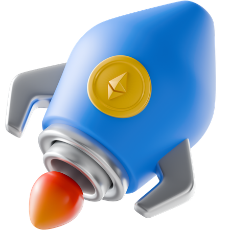 Ethereum Startup  3D Icon