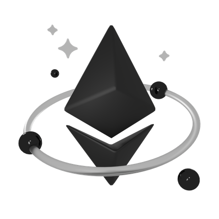 Univers Ethereum  3D Icon