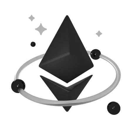 Univers Ethereum  3D Icon