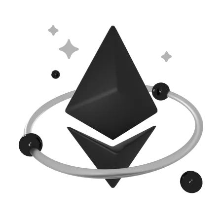 Ethereum Universe  3D Icon