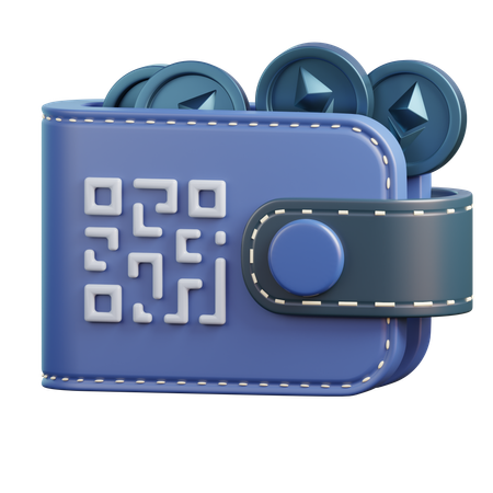 Ethereum Wallet  3D Icon