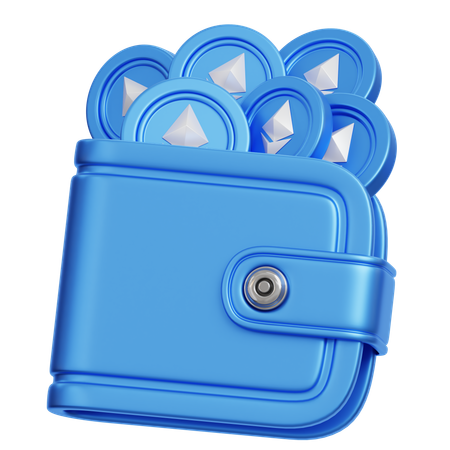 Ethereum Wallet  3D Icon