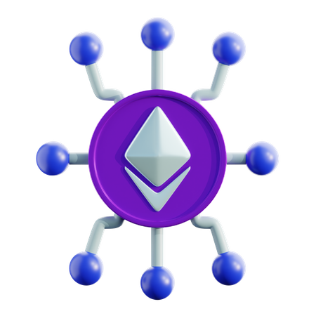 Etherium  3D Icon