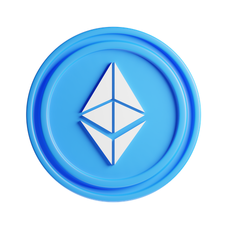 Etherium  3D Icon