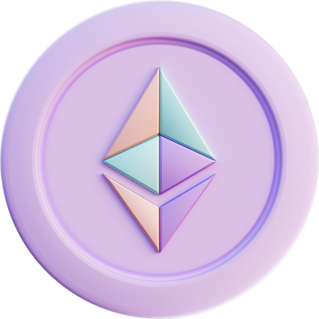 Etherium  3D Icon