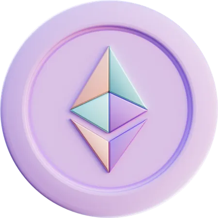 Etherium  3D Icon