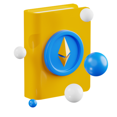 Etherium Book  3D Icon