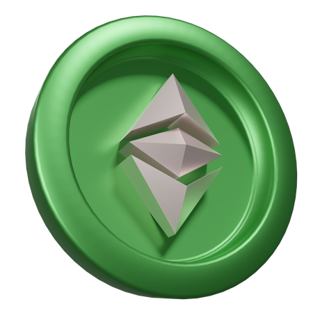 Etherium clássico  3D Icon