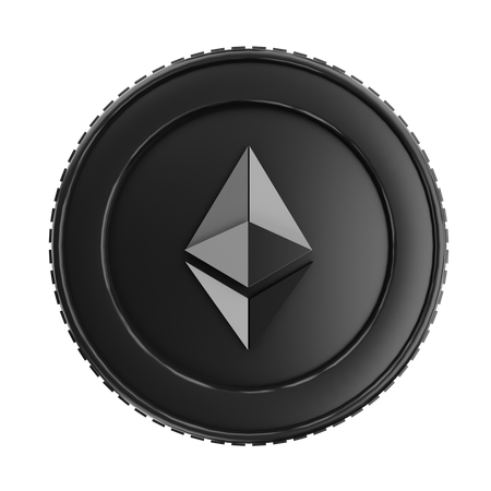 Etherium Coin  3D Icon