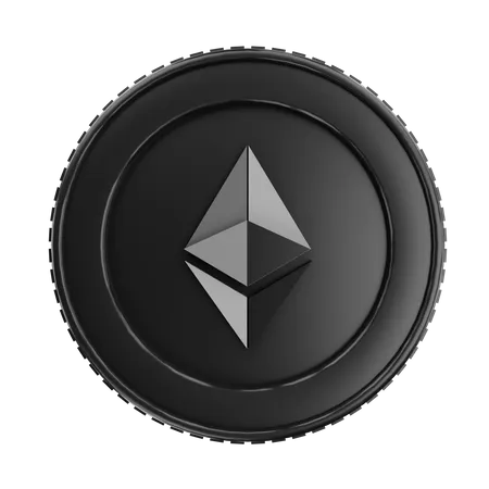 Etherium Coin  3D Icon