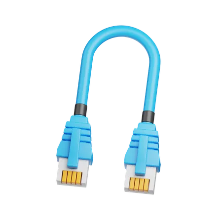 Ethernet  3D Icon