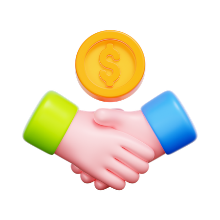Ethical Business Deal  3D Icon