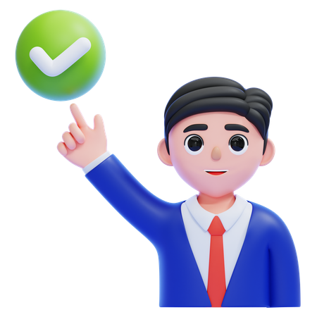 Ethical Leadership  3D Icon