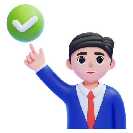 Ethical Leadership  3D Icon
