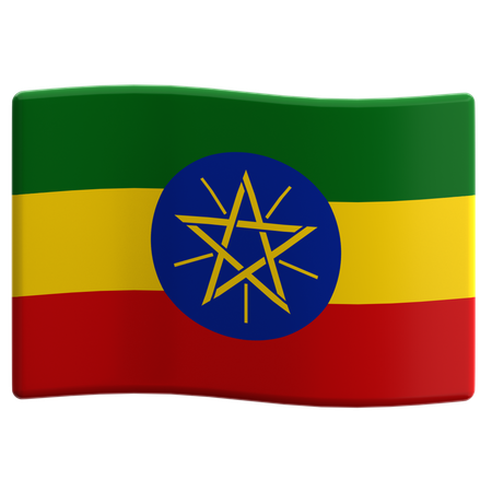 Ethiopia  3D Icon