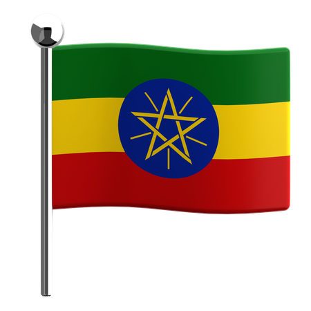 Ethiopia  3D Icon