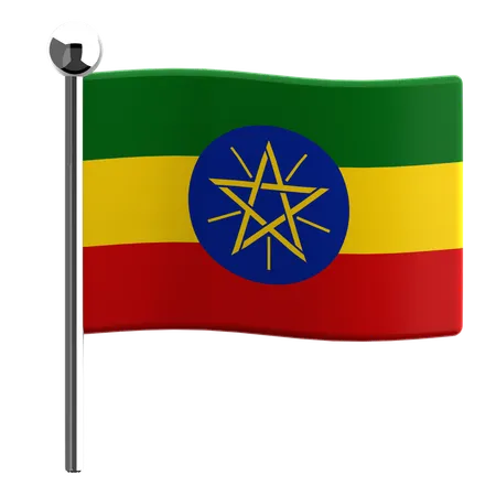 Ethiopia  3D Icon