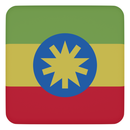 Ethiopia  3D Icon